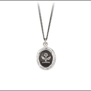 Pyrrha beauty and strength talisman charm with chain